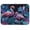 Flamingos & Tropical Leaves, variant on Kitchen Drying Mat Super Absorbent Heat Resistant Reversible & Foldable With Hanging Loop Frogs Wearing Mushroom Hats