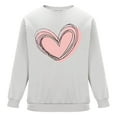 thumbnail image 6 of PNTUTB Men's Fashion Valentine's Day Print Casual Long Sleeve Crew Neck Loose Comfortable Pullover Sweatshirts, 6 of 6