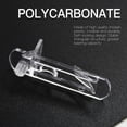 thumbnail image 4 of HUGFEGWE 50 Pcs Plastic Locking Shelf Pins 6mm, 3/4" Clear Plastic Locking Shelf Support Peg Clips for 6mm Diameter Peg Hole & 3/4 Inch Cabinet Shelf CJB91-55038, 4 of 9