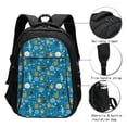 thumbnail image 3 of Balery Owls And Trees Print USB Charging Backpack for Men and Women - Water-Resistant, Anti-Theft Laptop Backpack with USB Port for Travel, Work, School, and College, 3 of 7