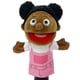 thumbnail image 5 of Marionetas de mano, juguete para padres e hijos, ventrílocuo, figura de medio cuerpo africana negra, juguete interactivo de marionetas de mano, juguete de peluche, 5 of 6