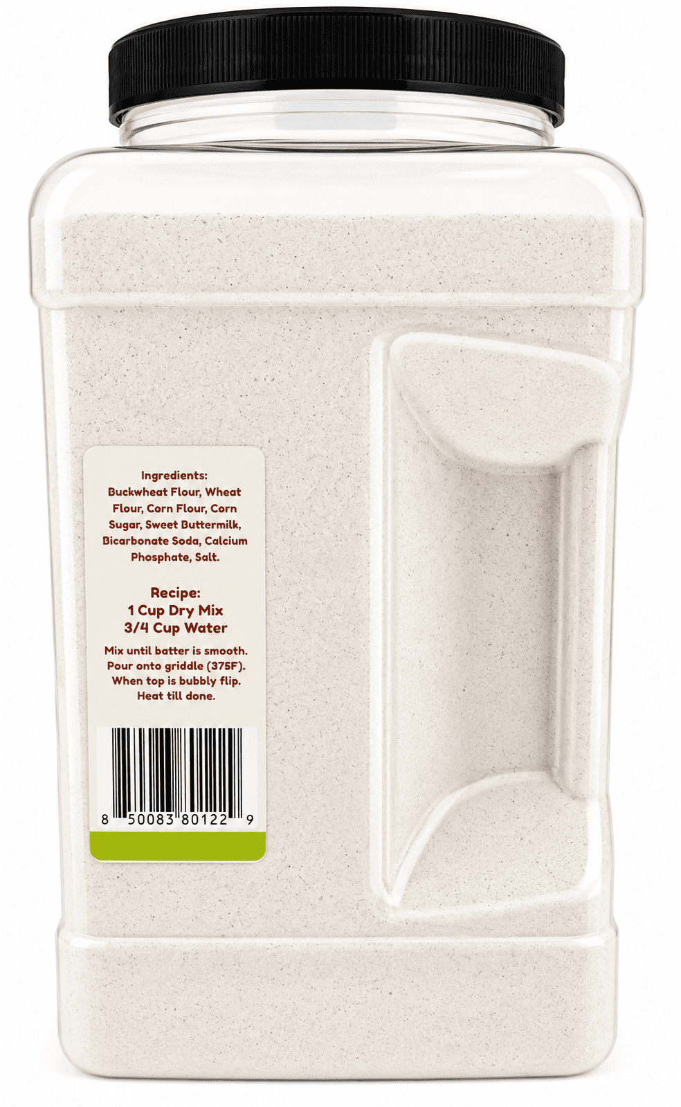 Buckwheat Pancake Mix | Earthy and Nutty Flavor | By Dasher's Spice & Beans | 5 lb.