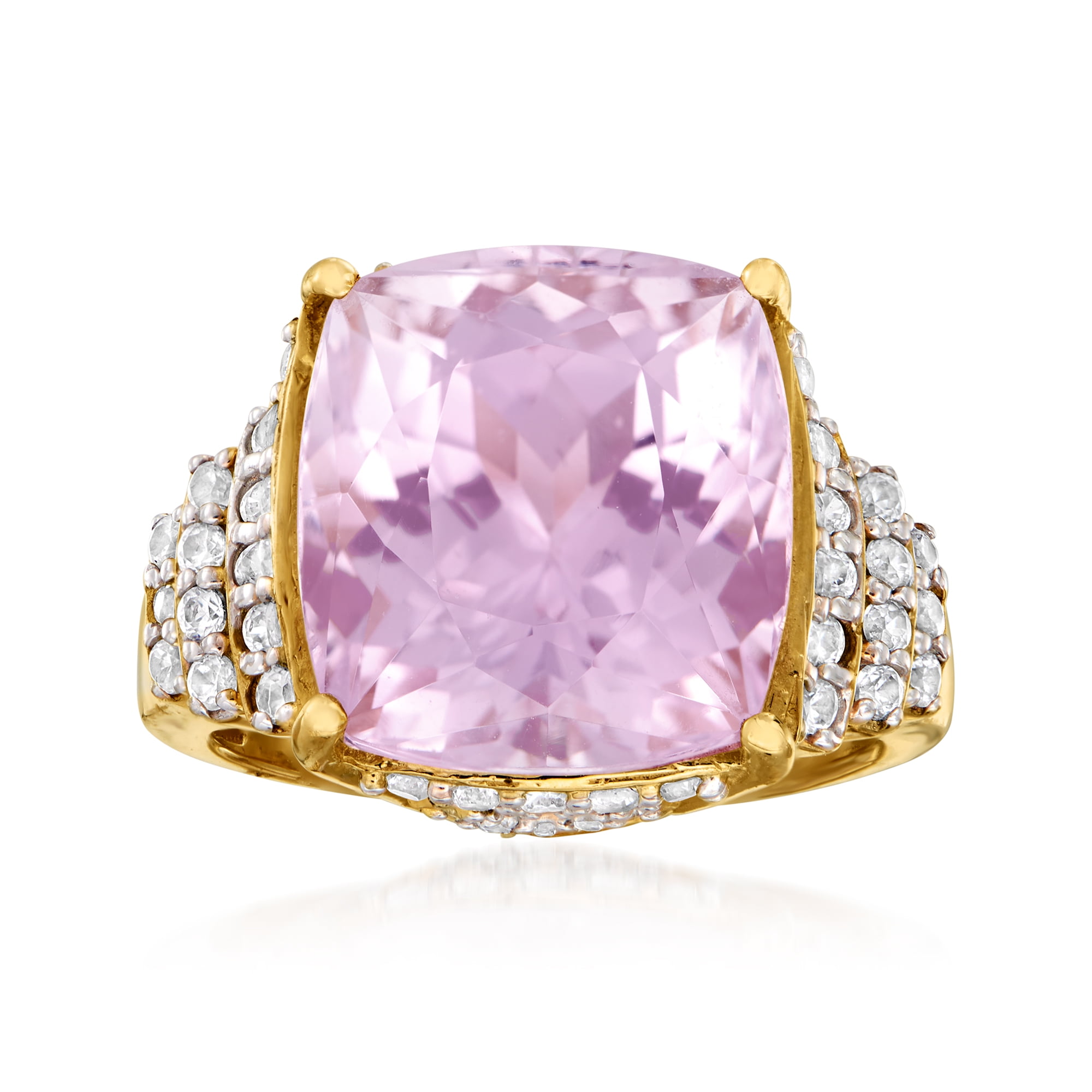 RossSimons RossSimons 13.00 Carat Kunzite and .90 ct. t.w. White