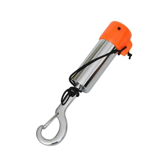 Scuba Diving Safety Tank Rattle Stick Signal Bell with Diving Underwater Shaker Ring Wrist Strap Hook Type
