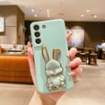 thumbnail image 1 of Elevate Your Phone with a Cute Rabbit Stand & Soft Silicone TPU Phone Holder: Protective Case for Samsung Galaxy S23/S22/S21/Plus/Ultra/FE, 1 of 5