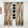 thumbnail image 2 of Designart 'Exotic Flowers With Pattern' Tropical Curtain Panel, 2 of 5