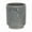 Gray, variant on Cheungs 5921GR Parlora Crossed Diagonal Pattern Straight Side Ceramic Pot, Gray - Small