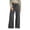 2# Dark Gray, variant on Wide Leg Pants Women Fleece Soft Extra with Pockets Drawstring High Waist Pull-On Casual Petite Pants
