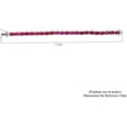 thumbnail image 2 of Women's Ruby Tennis Bracelet, Sterling Silver,July Birthstone, Classic Design, 2 of 2
