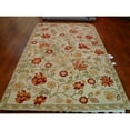 thumbnail image 5 of SAFAVIEH Chelsea Milton Floral Wool Area Rug, Ivory/Green, 7'9" x 9'9", 5 of 10