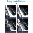 thumbnail image 4 of SHILIU-4PCS Compatible with Mazda CX-3 CX-5 Car Door Threshold Protection Sticker, Door Sill Plate Protectors Reflective 4D Carbon Fiber Sticker Decorative Door Entry Guard Door Sill Scuff Plate Film, 4 of 4