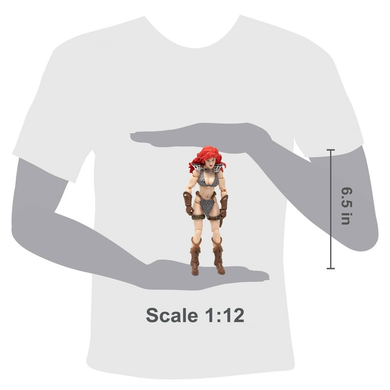 1/12レッドソニア　REDSONIA Red Sonja Epic H.A.C.K. 6 Inch Action Figure 1/12 Scale - Red