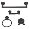 thumbnail image 4 of Nuk3y Vista 4-Piece Bathroom Hardware Accessory Set with 24" Towel Bar, 4 of 11