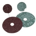 thumbnail image 4 of 4-Inch x 5/8-Inch Aluminum Oxide Resin Fiber Discs, Center Hole 24 Grit Sanding Grinding Discs 15 Pcs, 4 of 4