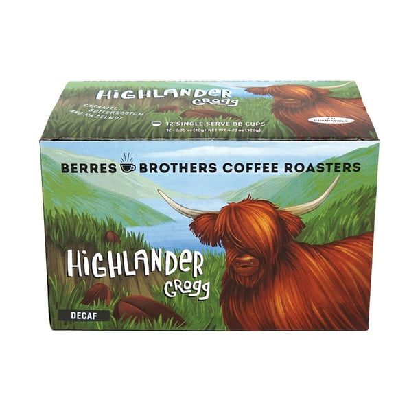 Berres Brothers Coffee Roasters Highlander Grogg Decaf Coffee Single