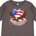 thumbnail image 4 of Inktastic My First Memorial Day- Bald Eagle Boys or Girls Long Sleeve Toddler T-Shirt, 4 of 5