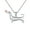 As Main Image, variant on Accessories Two-color Cute Sausage Dog Heart Necklace