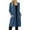 Navy Blue, variant on Casual Women Lightweight Open Front Cardigan Solid Soft Long Sleeve Sweater With Pockets Navy Blue + M