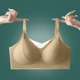 thumbnail image 2 of Riecok Bras for Older Women Plus Size Seamless Wireless Breathable Bras with Support Push up Stretch Comfortable Activewear Bras, 2 of 4