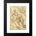 thumbnail image 2 of Domenico Piola 14x18 Black Modern Framed Museum Art Print Titled - Blessed Maria Vittoria Fornari's Vision of the Trinity (C. 1670), 2 of 5