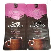 Capomo Herbal Coffee Substitute - Acid Free, Caffeine Free And Gluten Free - Caramel Flavor- Maya Nut, - 2 Pack From Tattva's Herbs -22 oz
