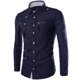 thumbnail image 1 of Rebeca de Manga Larga Para Hombre A La Moda, Prendas de Vestir Exteriores Holgadas Con Botones, Blusa Sólida, Abrigo, Tops Odeerbi ODB-6, 1 of 3