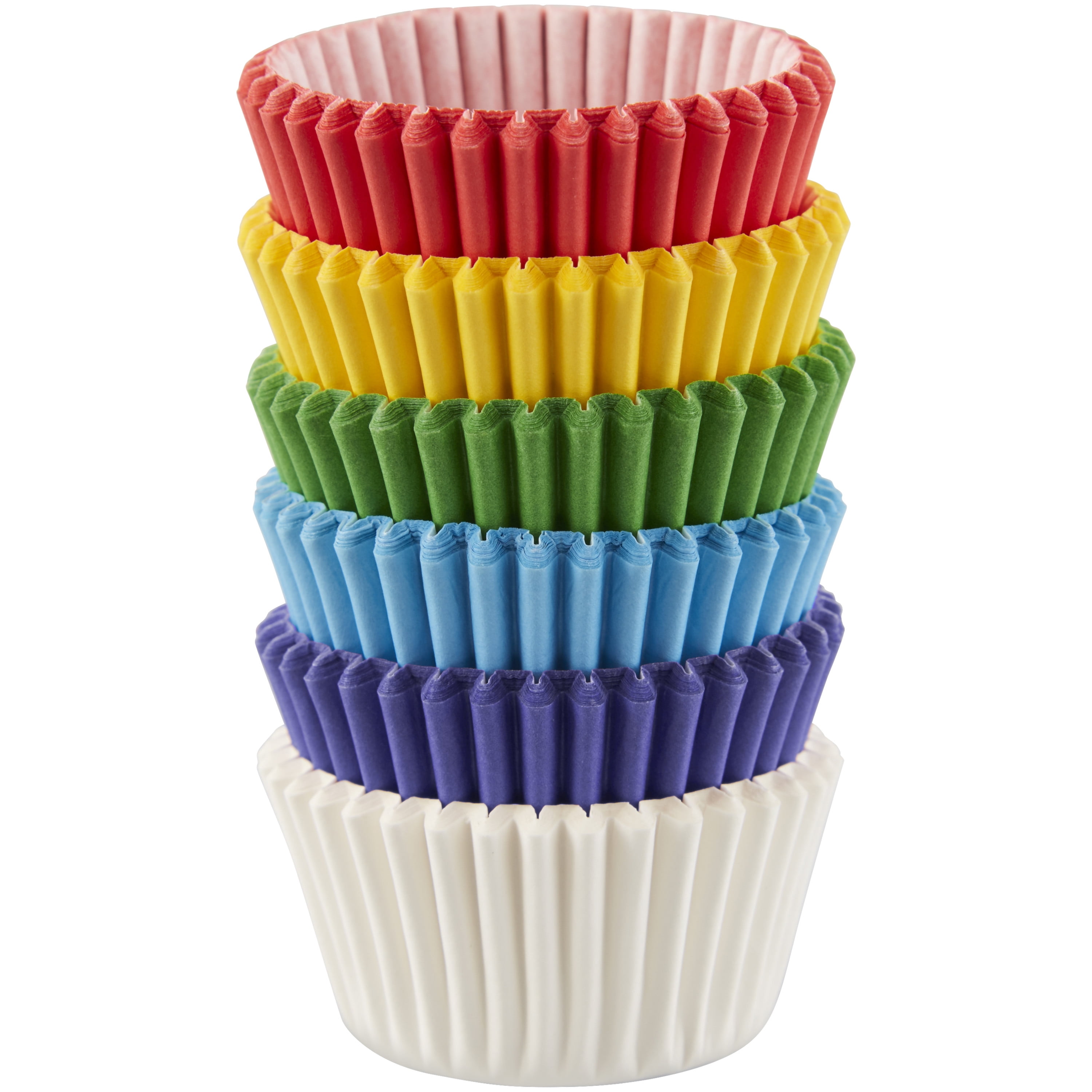 Wilton Bold Tones Mini Cupcake Liners, 150-Count