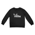 thumbnail image 4 of Hoyt Archery Sweatshirts for Women Crewneck Long Sleeve Shirts Tops Fleece Pullover Fall Fashion Clothes Medium, 4 of 5