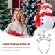 thumbnail image 5 of Horquilla dura de la estrella Navidad Banda de pelo Navidad Cuero de Navidad Diadema Elástica Hair Hoops, 5 of 8