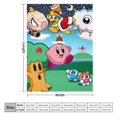 Kirby's Dream Land Blanket Kirby's Dream Land Cute Warm All Season Kids
