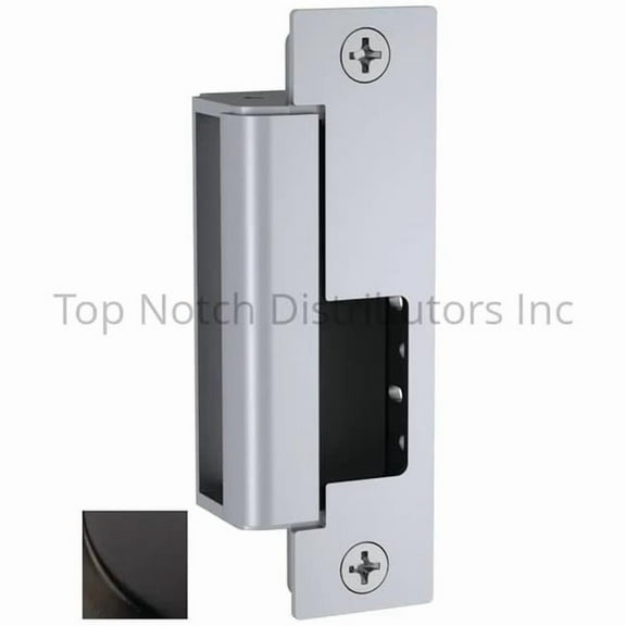 HES 1500C613ELM 12 & 24V DC Electric Strike Complete Pac with Single Lock Monitor - Oil Rubbed Bronze Finish