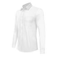 thumbnail image 6 of Coshow Men's Button Down Dress Shirts Long Sleeve Casual Slim Fit Business Shirt, 6 of 7
