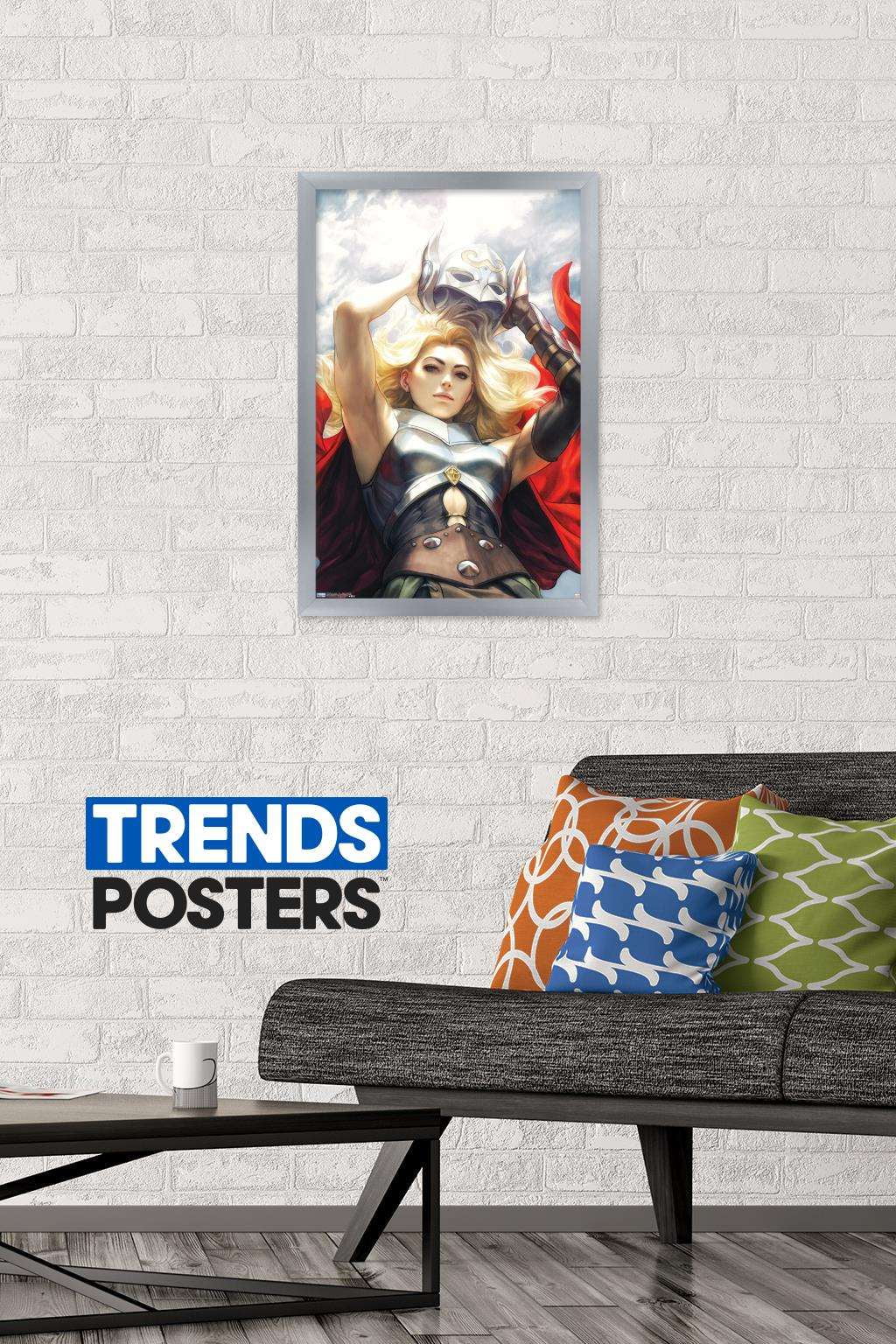 Marvel Comics - Thor - Mighty Thor #705 Wall Poster, 14.725" x 22.375", Framed