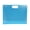 Sky Blue, variant on OIUR Art Portfolio Folder 17x13inch/13x11inch Plastic Artwork Storage Case with Handle for A3 A4 Drawing Sketch Photography Poster