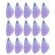 thumbnail image 2 of 50 piezas de decoraciones de alas de libélula simuladas hechas a mano, arte de tela, alas de libélula, artesanía para decoración (morado oscuro), 2 of 3