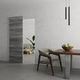 thumbnail image 2 of Hidden Barn | Planum 0010 Ginger Ash | Sturdy Finished Doors | Magic Concealed Sliding Set 32" x 96", 2 of 5