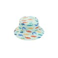 thumbnail image 1 of FlapJackKids - Patterned Sun Hat - Turtle / Alligator - S (6M-2Y), 1 of 3