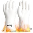 thumbnail image 2 of wahoo Liquid   Oven Gloves, -Contact Grade,  Gloves for Cooking, Grilling, Baking, White, XXL/11, 2 of 7