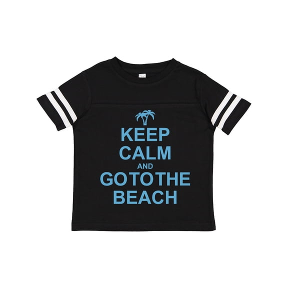 Inktastic Keep Calm Go to the Beach Boys or Girls Toddler T-Shirt