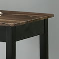thumbnail image 6 of Furniture of America Leenie Wood 3-Piece Counter Height Dining Set in Black, 6 of 8