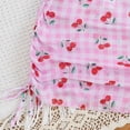 thumbnail image 5 of CAUYDY Children Girl Swimsuits 3 Pcs Kids Girls Tankini Bathing Suit Set 8T 9T 10T Teen Girls Bikini Swimwear with Cover Ups Tween Girls Summer Beach Skirt (Sizes 11-12 Years,F02-Pink), 5 of 8