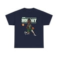 thumbnail image 2 of 2024 Boston Jrue Holiday #4 Cartoon basketball fan gifts Unisex Cotton Tee, 2 of 4