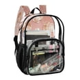 thumbnail image 4 of Iauyy Clear Backpack Heavy Duty PVC Transparent Backpack for College Workplace, Gradual-shape Shells, 4 of 8