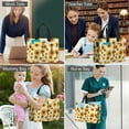 thumbnail image 6 of Canvas Tote Bag for Women with Compartments, Large Cute Sunflower Teacher Student Shoulder Bag Nurse Purses Crossbody Bags Work Laptop Book Bag Satchels Handbags, 6 of 6