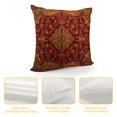 thumbnail image 4 of COMIO  Rug Pillow Cover Vintage Retro Boho Pillow Case Bohemian Ornament Waist Lumbar Throw Pillow case Cushion Cover for Sofa Home Decorative Oblong, 4 of 5