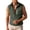 #01 Army Green 【Mix & Match: Choose Your Favorites】, variant on Men's Solid Color Sleeveless Stand Up Collar Zipper Cardigan Jacket | Tech Packable Vest | Stand-Up Collar, Sleeveless, Zip Front, Multiple Pockets, Nylon Spandex | Zenithor,Black M