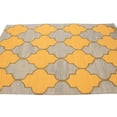thumbnail image 5 of Multicolored Trellis 5X8 Hand-Tufted Modern Rug, 5 of 11
