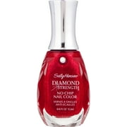 Sally Hansen Diamond Strength No Chip Nail Polish, Red Velvet, 0.45 fl oz