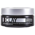 thumbnail image 3 of L'oreal Homme Clay Strong Hold Matt Clay (Size : 1.7 oz), 3 of 5