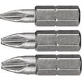 thumbnail image 2 of DeWalt 3-Piece Pozi-Drive Insert Screwdriver Bit Set, 2 of 3